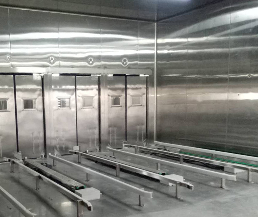 Track-type fermenting & steaming